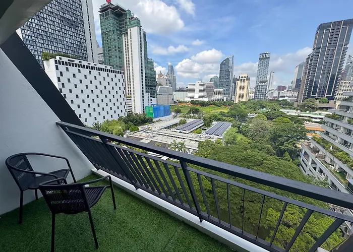 View Over The Heart Of Bangkok